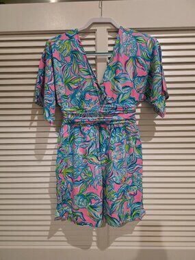 Lilly Pulitzer Parigi Skort Romper,  Pelican Pink, New, Size XS